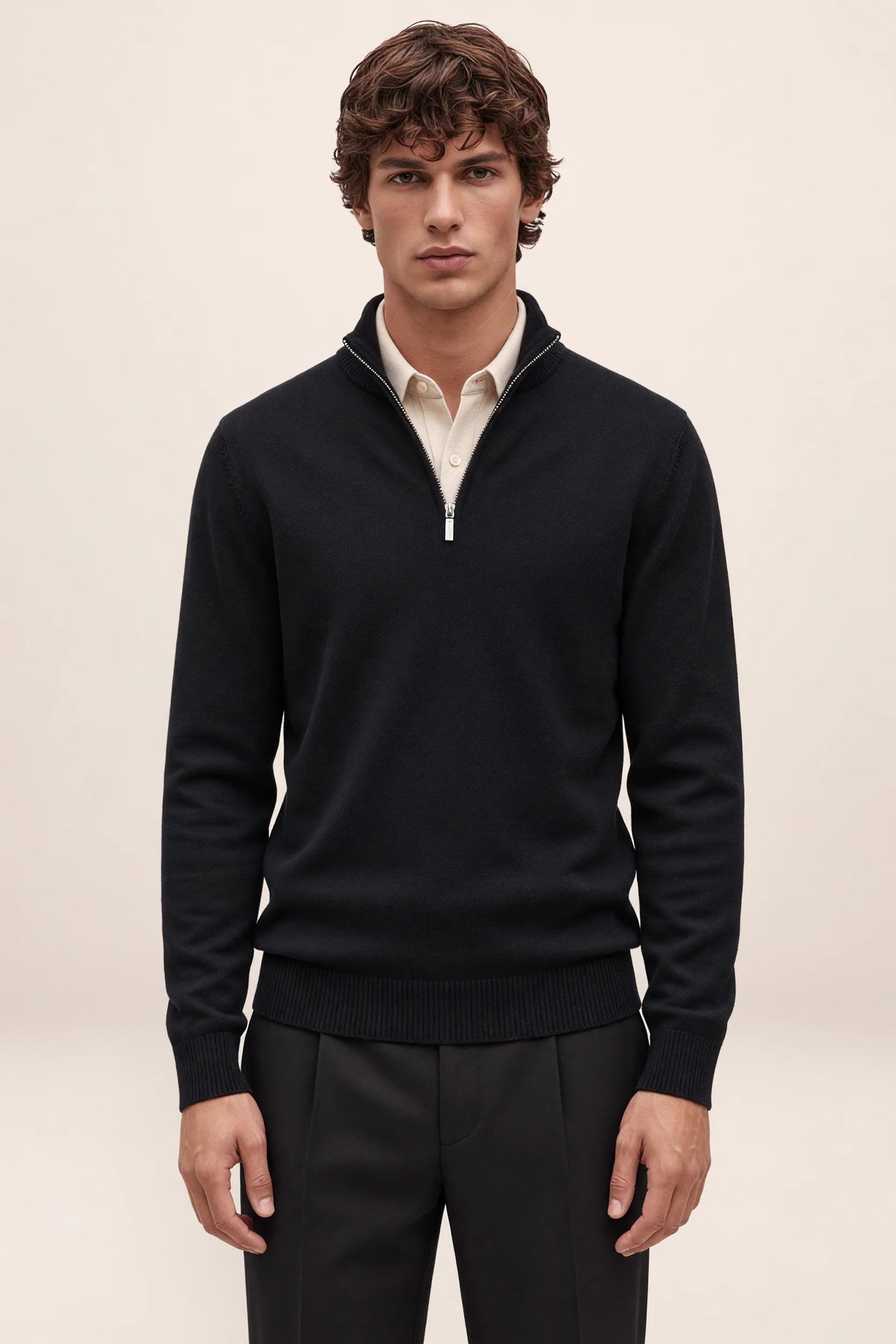 Men’s Quarter Zip Sweater