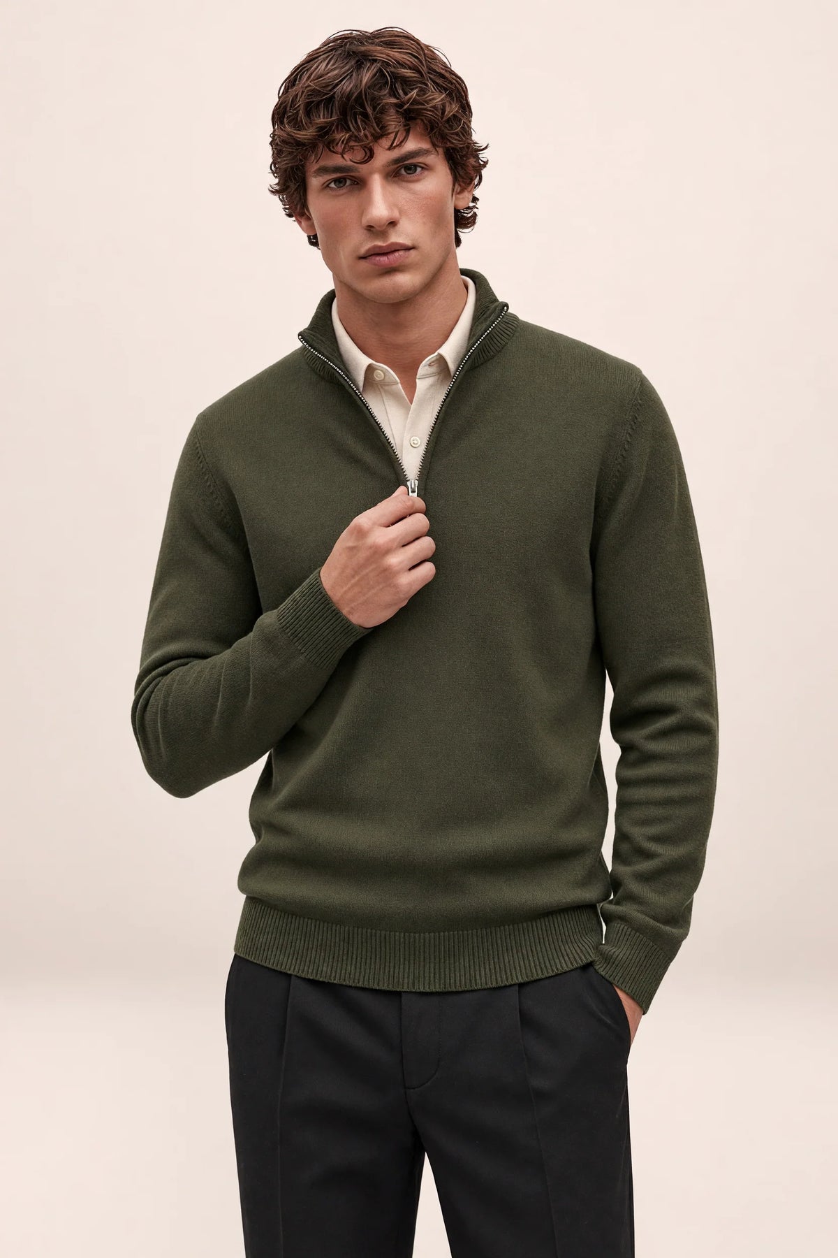 Men’s Quarter Zip Sweater