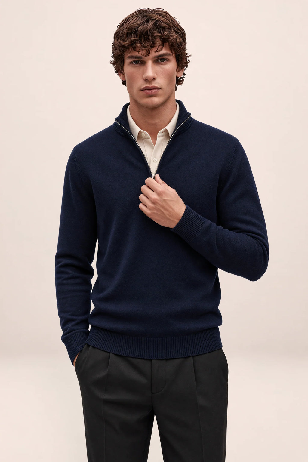 Men’s Quarter Zip Sweater