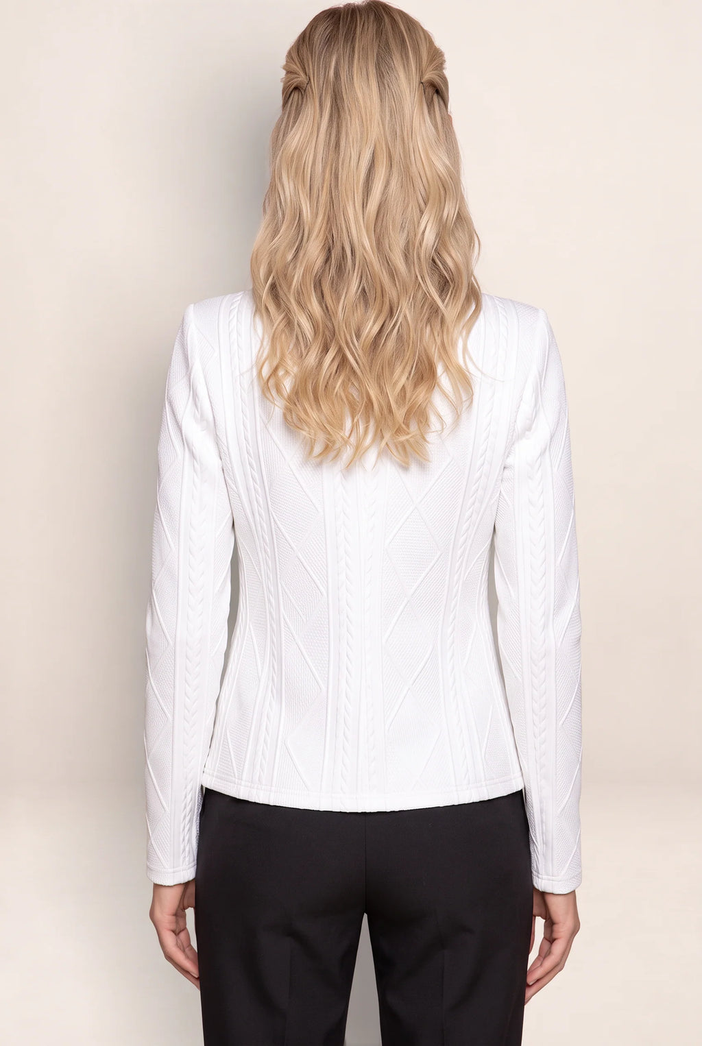 Women's Blazer with Textured Fabric | Tailored Fit for Effortless Style