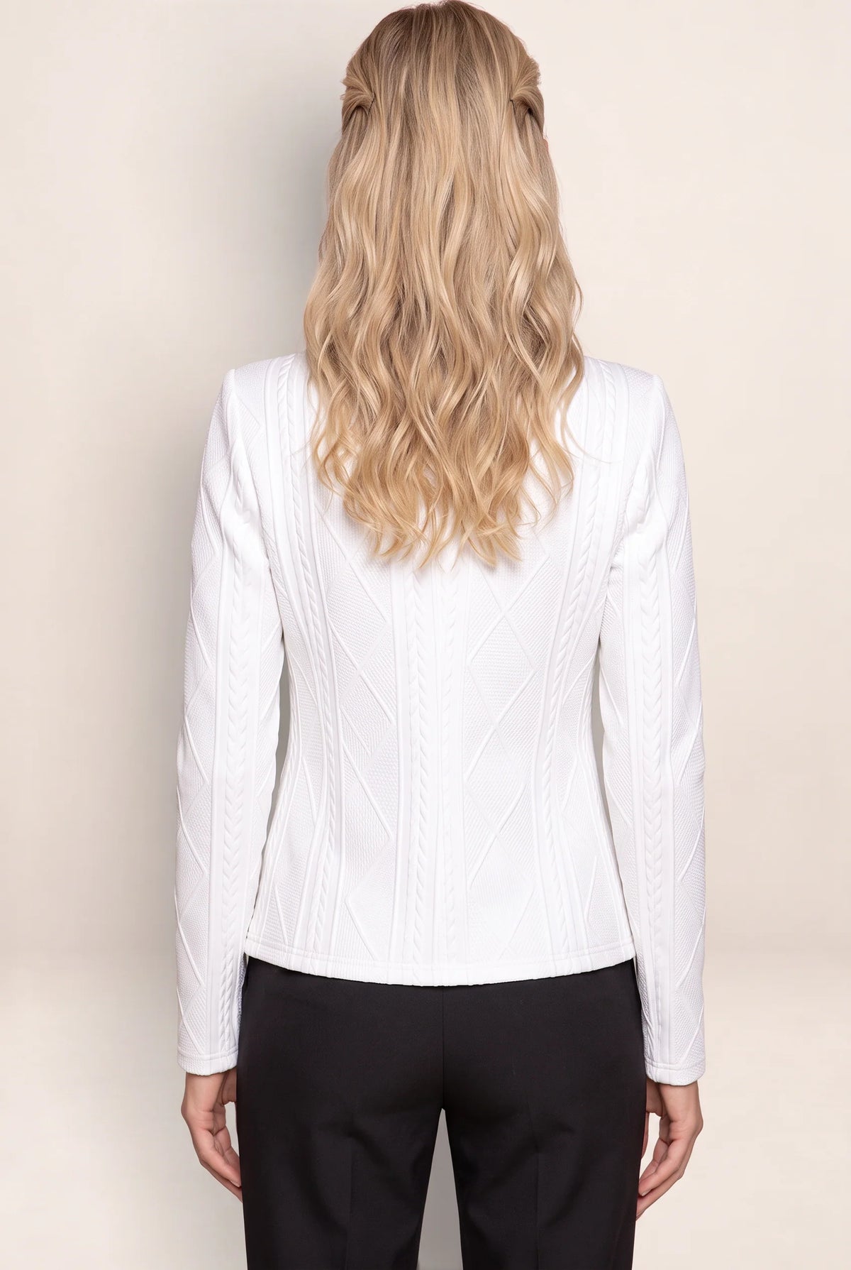 Women's Blazer with Textured Fabric | Tailored Fit for Effortless Style