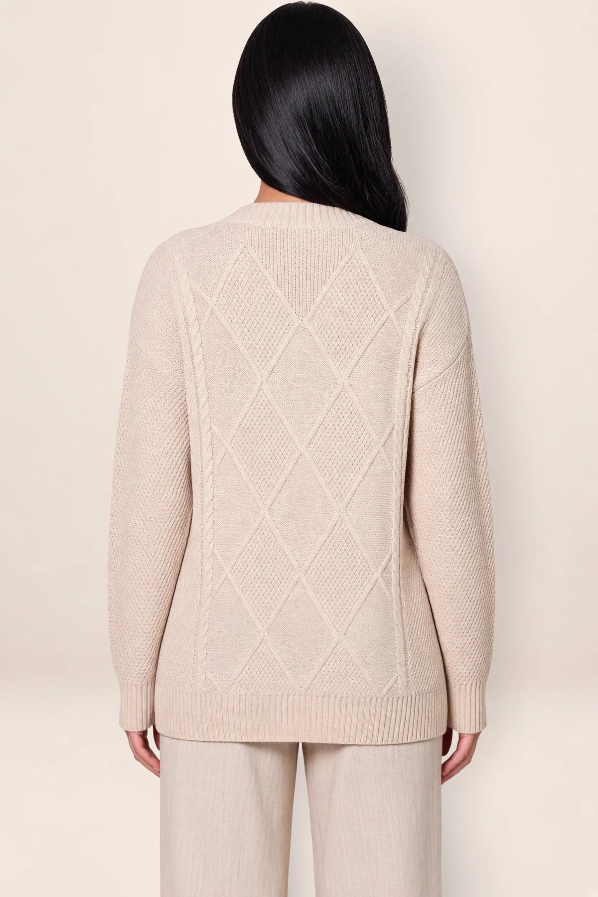 Women's Cardigan Sweater with V-Neck Design | Soft Knit for All-Day Comfort
