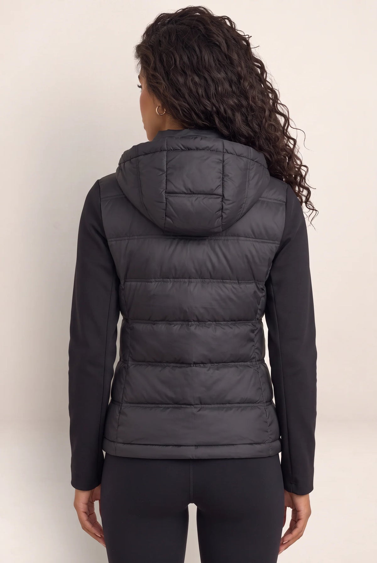 Women’s Hooded Puffer Jacket – Quilted Zip Up Winter Coat