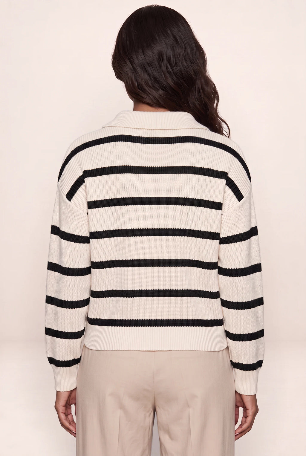 Women's Jumper with Half-Zip Design | Relaxed Fit for Effortless Style