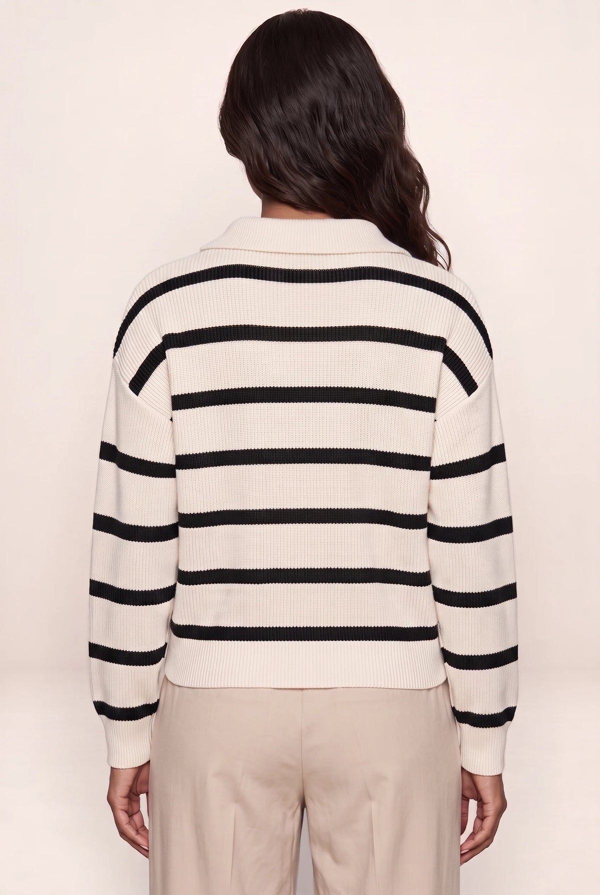 Women's Jumper with Half-Zip Design | Relaxed Fit for Effortless Style