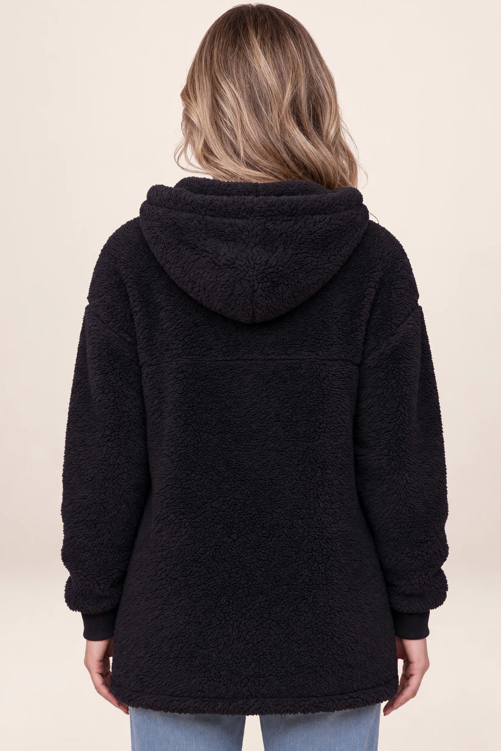 Women's Long Cardigan with Hood & Pockets | Plush Fleece for Everyday Comfort
