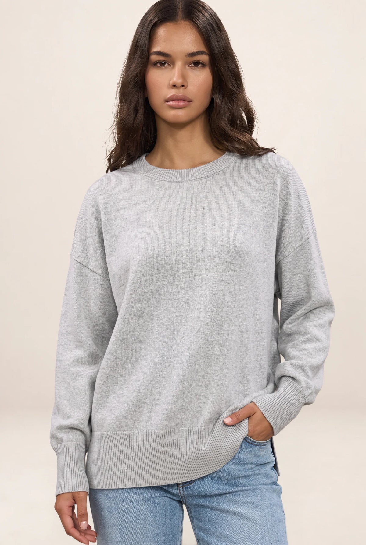 Women's Oversized Sweater with Soft Fabric | Relaxed Fit for Everyday Comfort