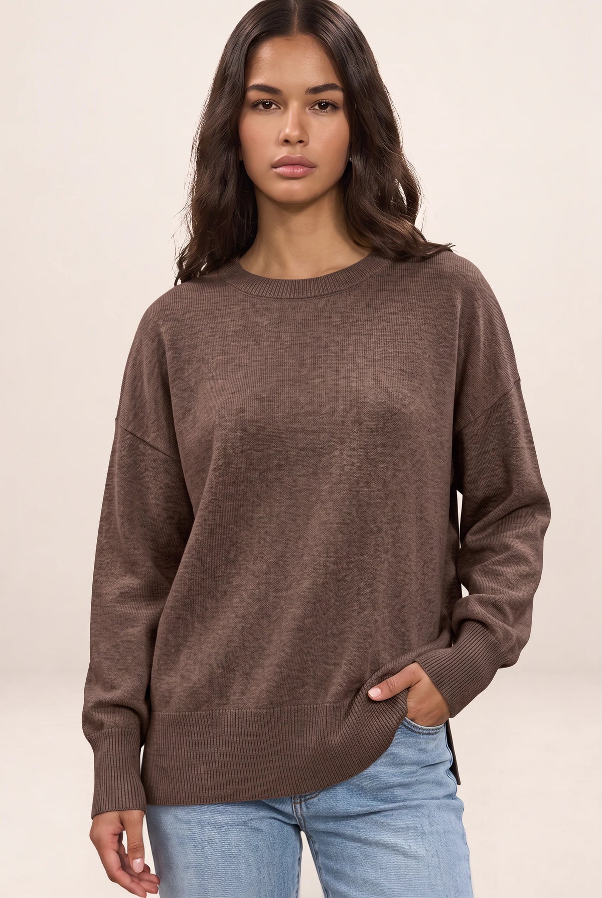 Women's Oversized Sweater with Soft Fabric | Relaxed Fit for Everyday Comfort