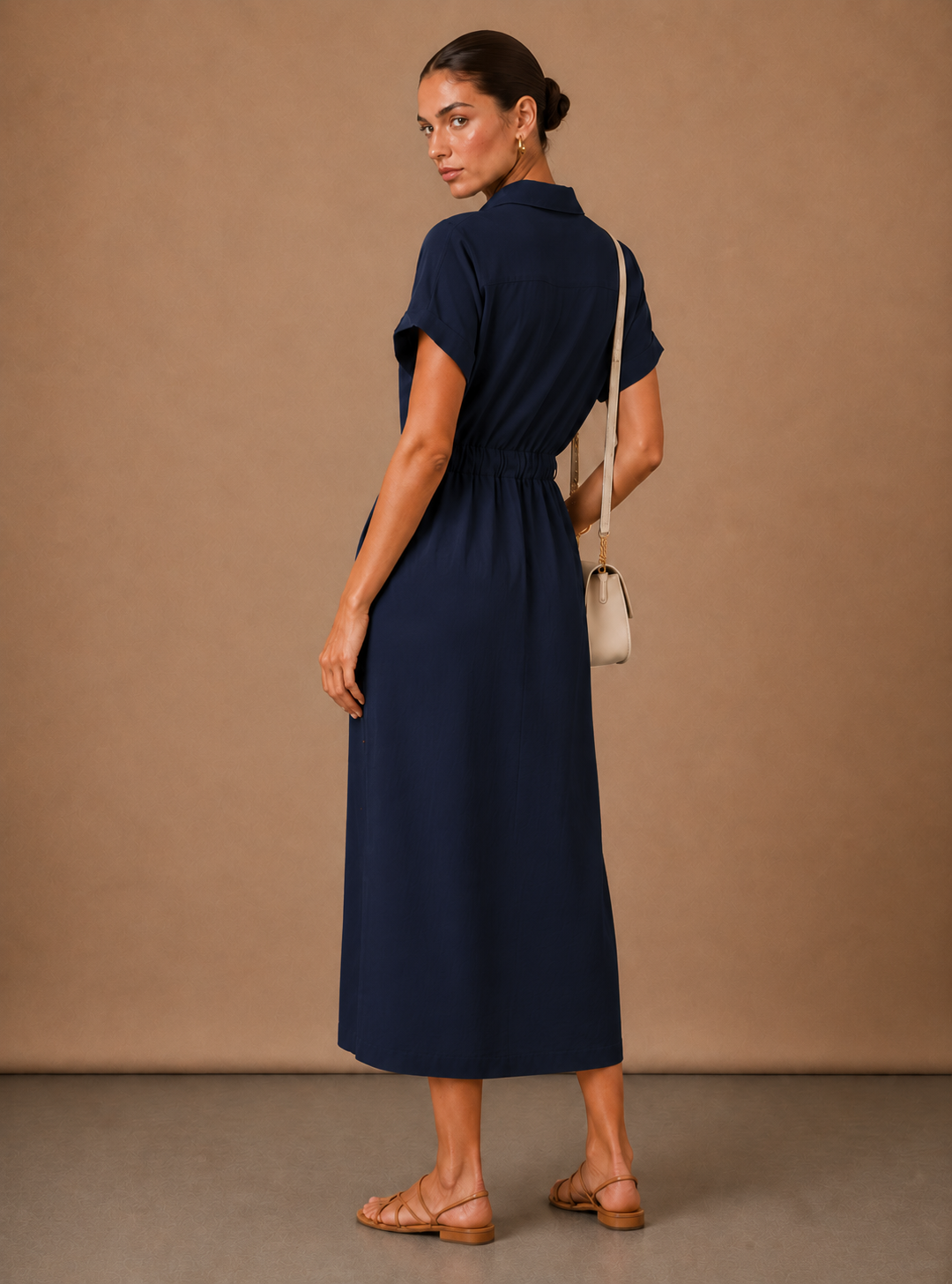 Women's Sleeveless Formal Dress – Elegant Lightweight