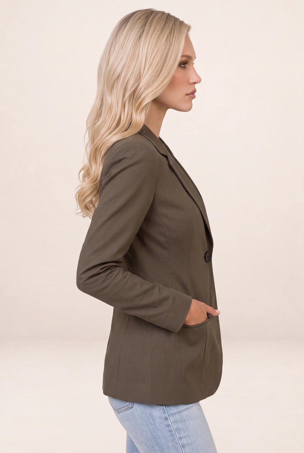 Women's Tailored Blazer | Classic Single-Breasted Design