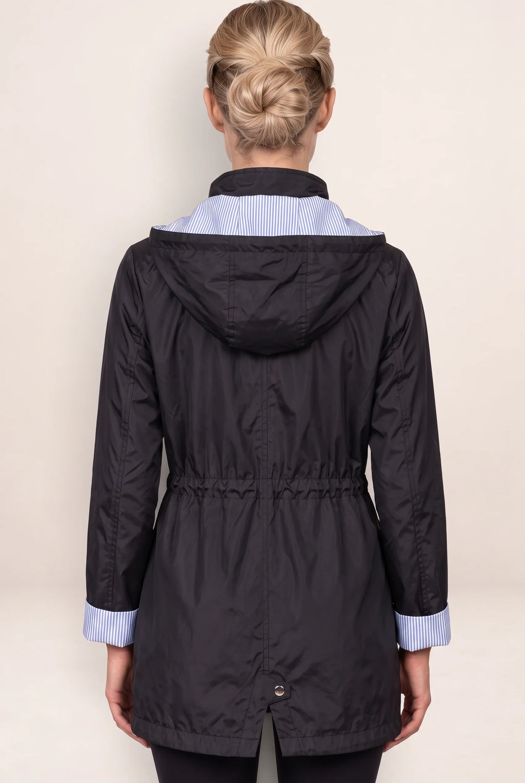 Women's Waterproof Jacket with Adjustable Waist